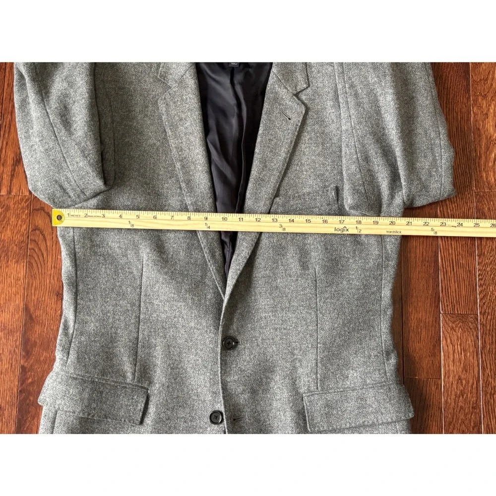 J.Crew Ludlow Jacket 40R Grey Yorkshire Tweed Wool Blazer Moon Woven in England